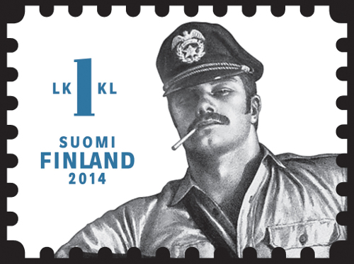 Official Tom of Finland stamp
